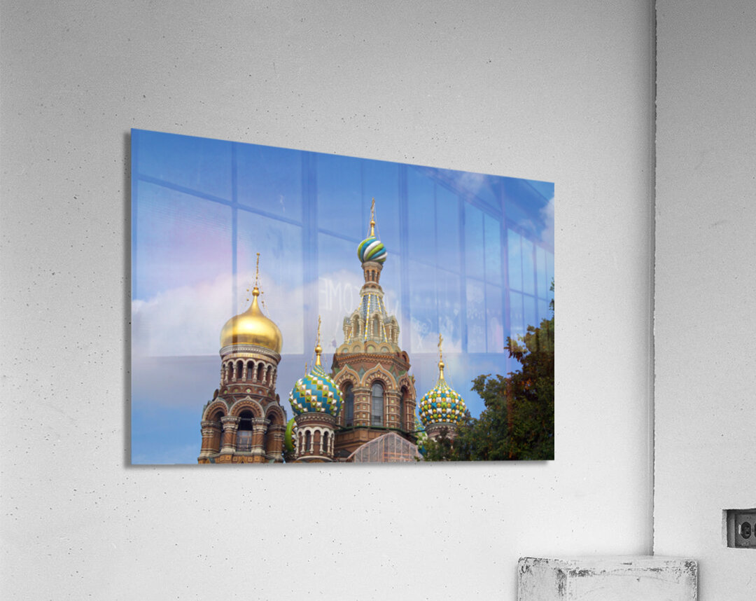 Church Of The Savior On Blood Acrylic Print