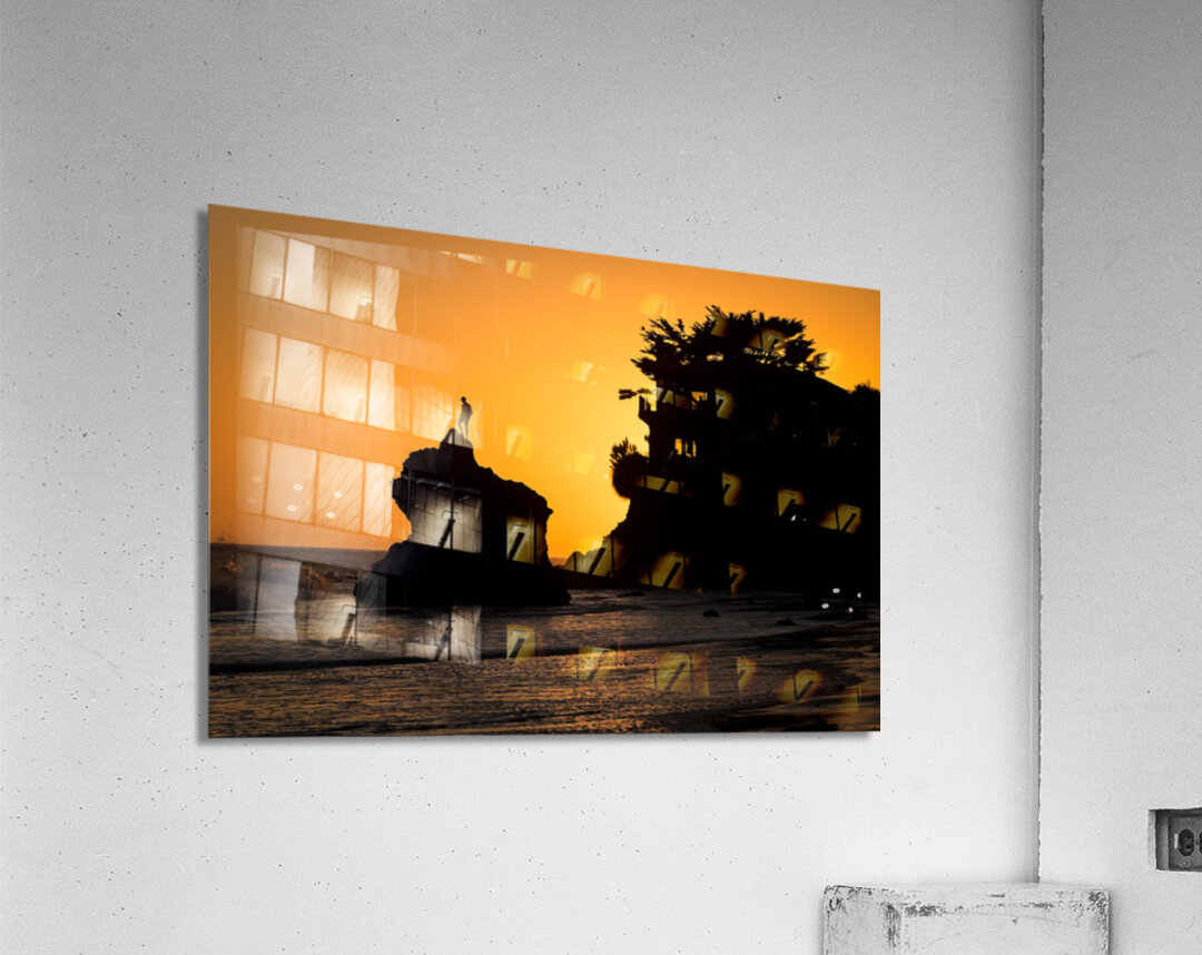 Triumph at Malibu Beach California Acrylic Print