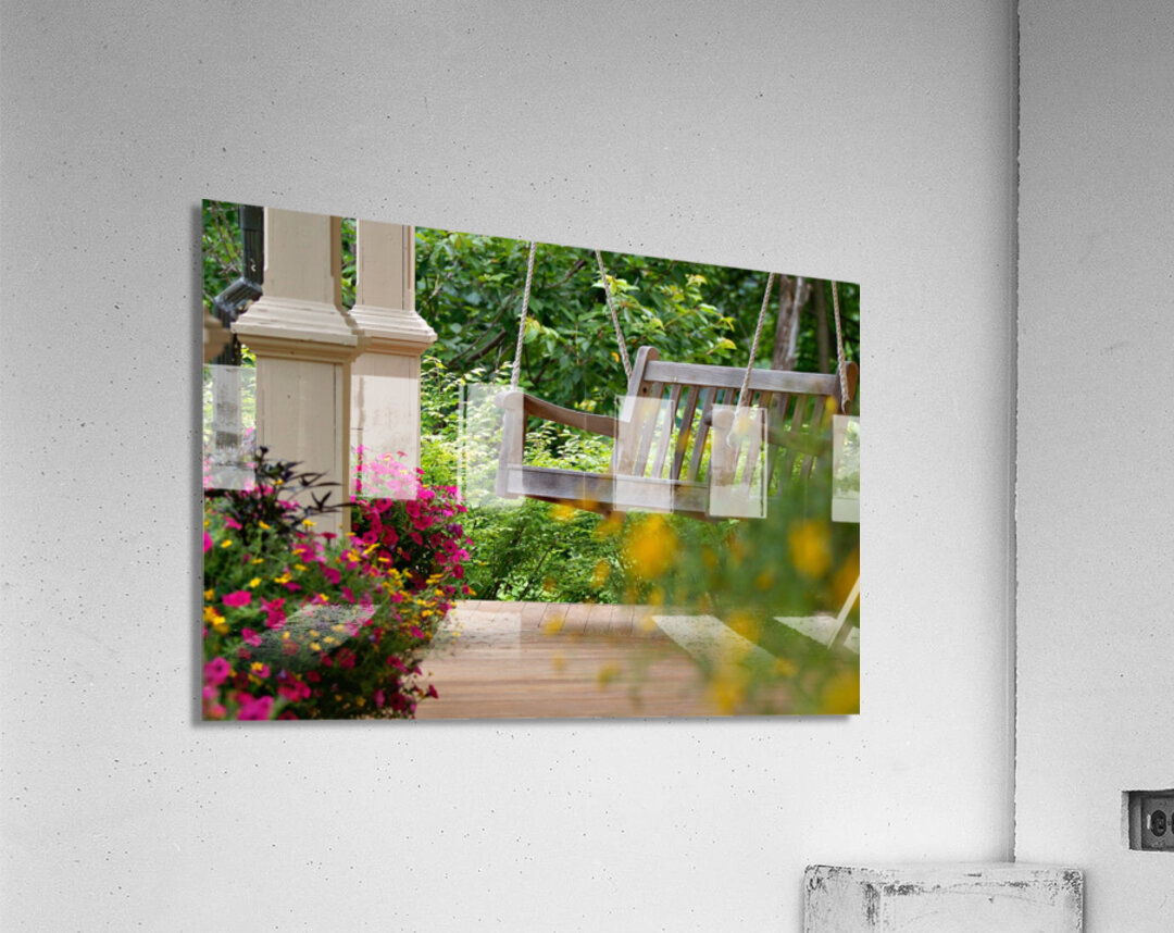 Front Porch in the Spring Acrylic Print