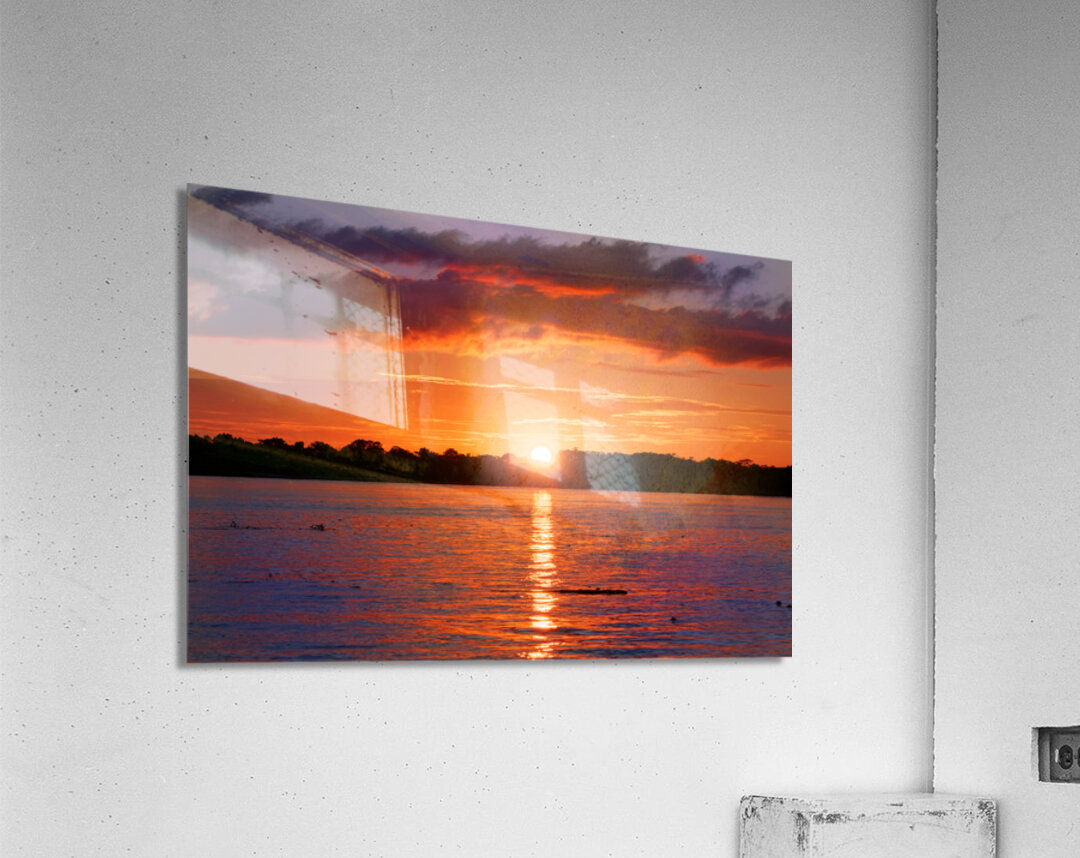 Amazon Sunset Acrylic Print