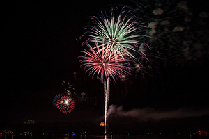 Fireworks Over Beaver Lake