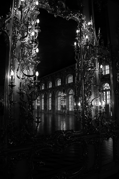 Ballroom in Catherine the Greats Summer Palace Print