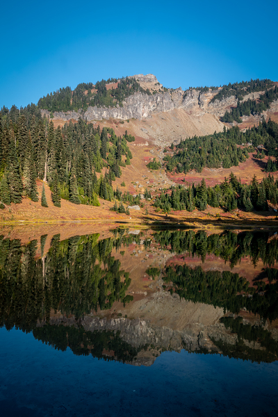 Mount Rainier Mirror Landscape Print