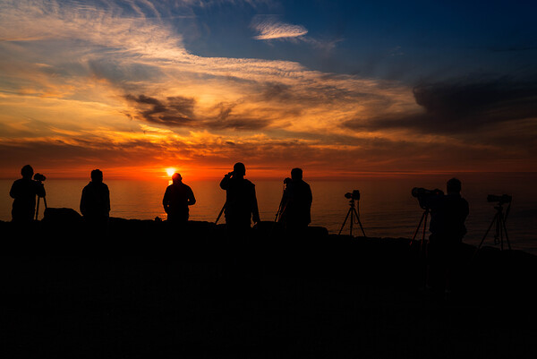 Sunset Photographers Print