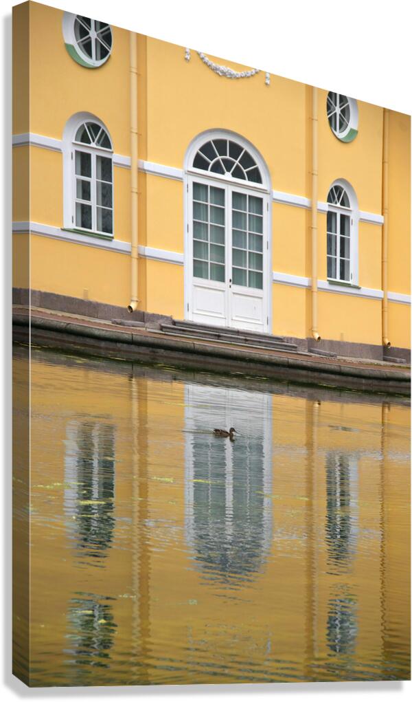 Catherine the Greats Summer Palace  Canvas Print