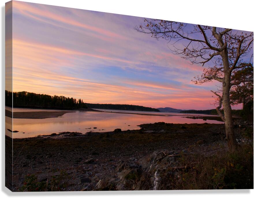 Sunrise In Maine  Impression sur toile