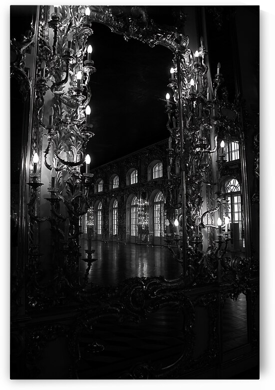 Ballroom in Catherine the Greats Summer Palace by Adel B Korkor
