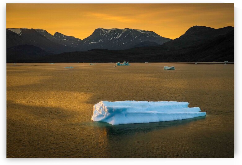 Greenland Iceberg by Adel B Korkor