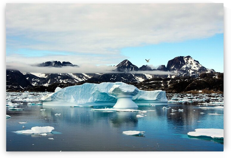 Greenland Landscape by Adel B Korkor
