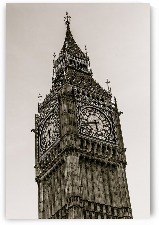 Big Ben Clock Tower by Adel B Korkor