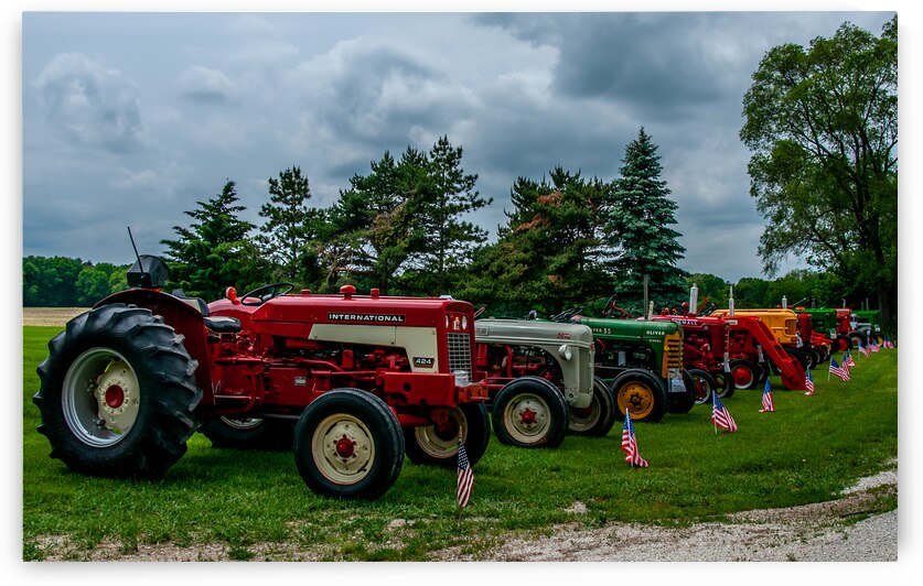 Classic Tractors by Adel B Korkor