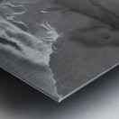 Ice Sculpture Window in Antarctica Metal print