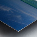 Water Dancing with a Boulder Metal print