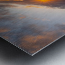 California Beach Sunset Metal print