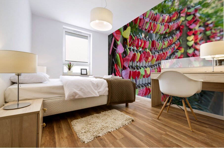 Love Locks Mural print