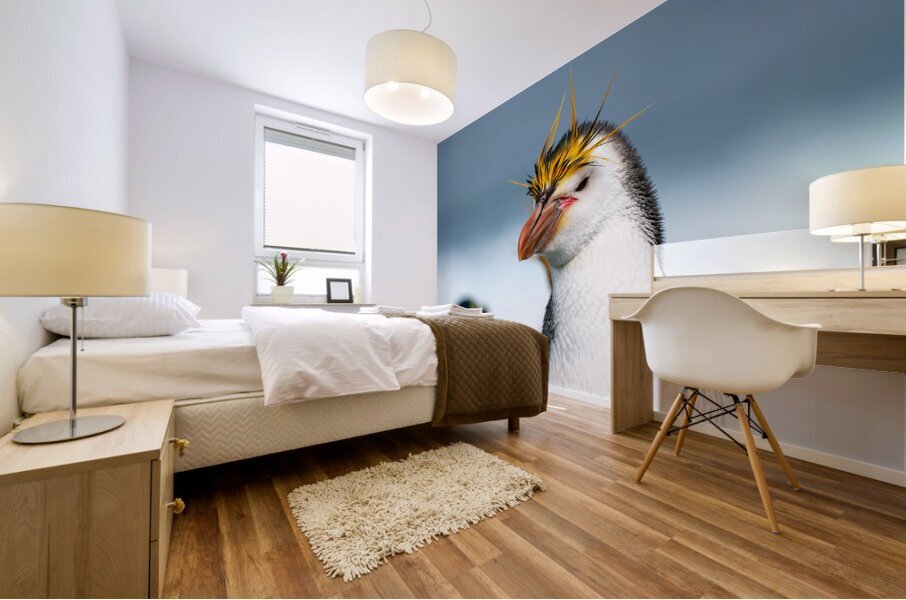 Royal Penguin Mural print