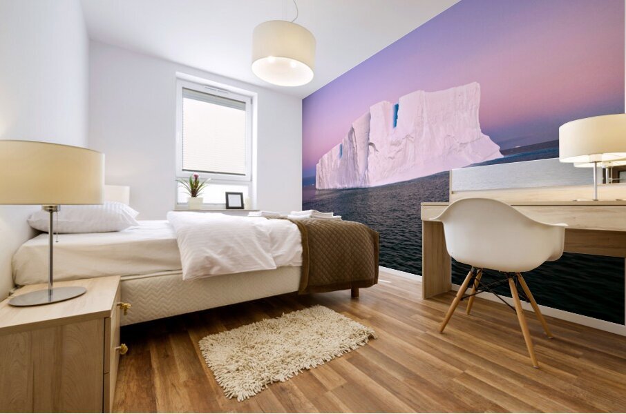 Iceberg in Antarctica Mural print