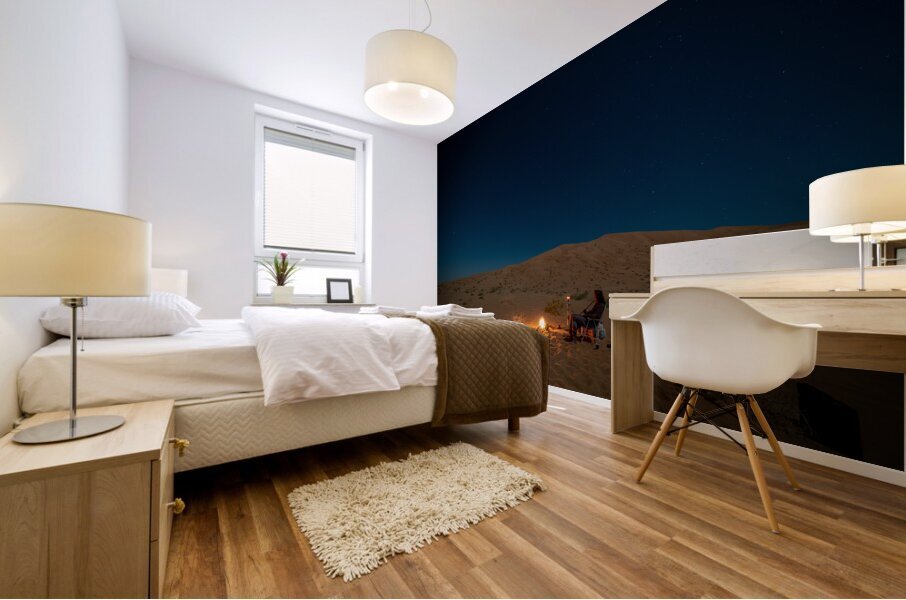 An Enchanting Night in Oman Mural print