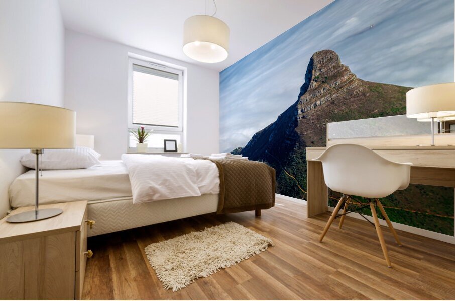 Lions Head Mountain Mural print