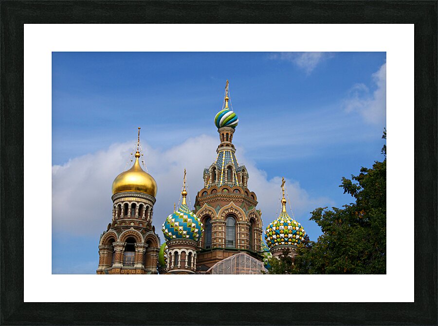 Church Of The Savior On Blood Picture Frame print