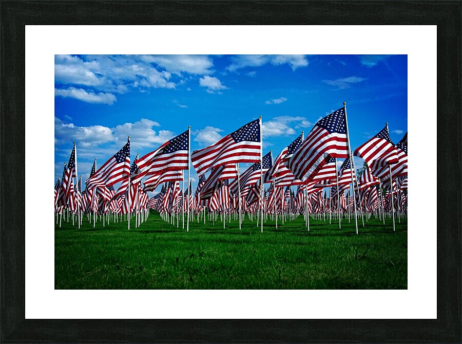 Memorial Day Picture Frame print
