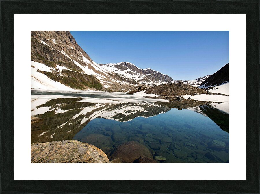 Hedges Halvo Greenland Landscape Picture Frame print