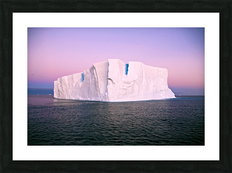 Iceberg in Antarctica Picture Frame print
