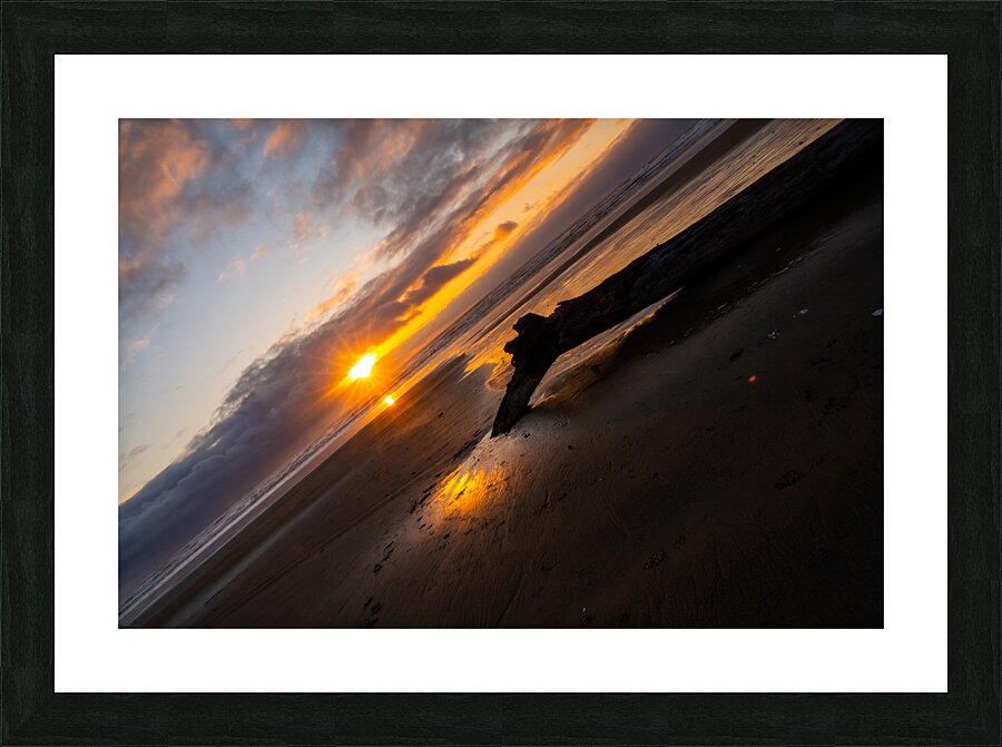 California Beach Sunset Picture Frame print