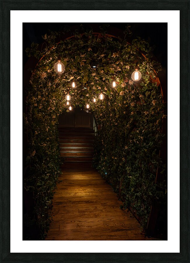 An Enchanting Entrance Picture Frame print
