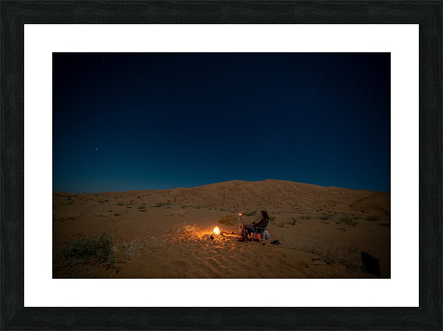 An Enchanting Night in Oman Picture Frame print