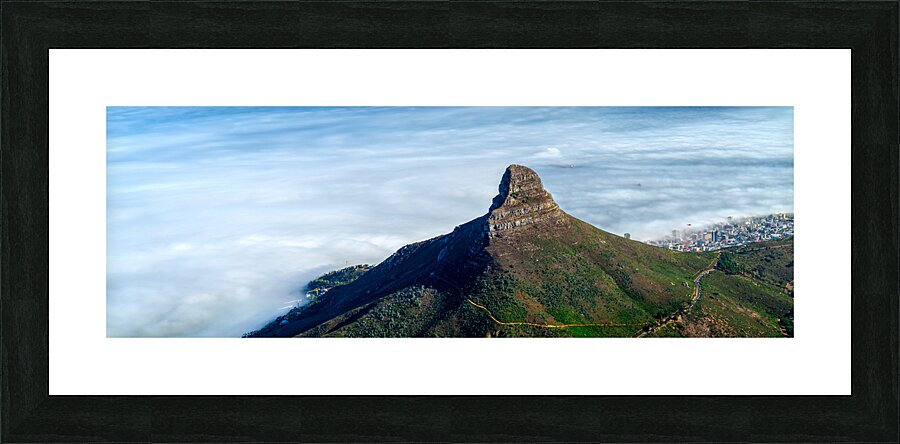 Lions Head Mountain  Framed Print Print