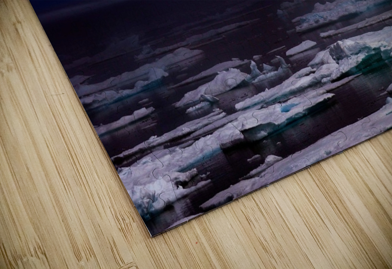 Iceberg in the Midnight Summer Adel B Korkor Puzzle