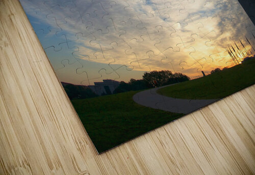 Early Morning at the Washington Monument Adel B Korkor puzzle