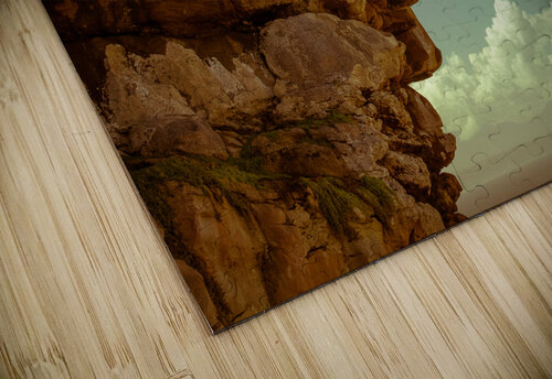 A Face In The Rock Adel B Korkor puzzle