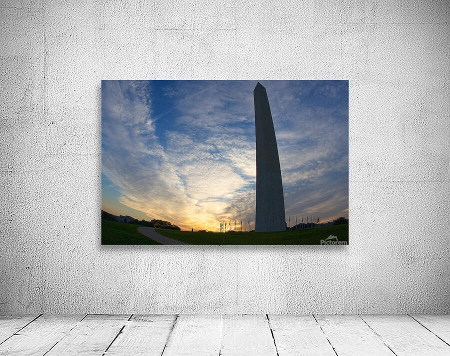 Early Morning at the Washington Monument Wall Preview