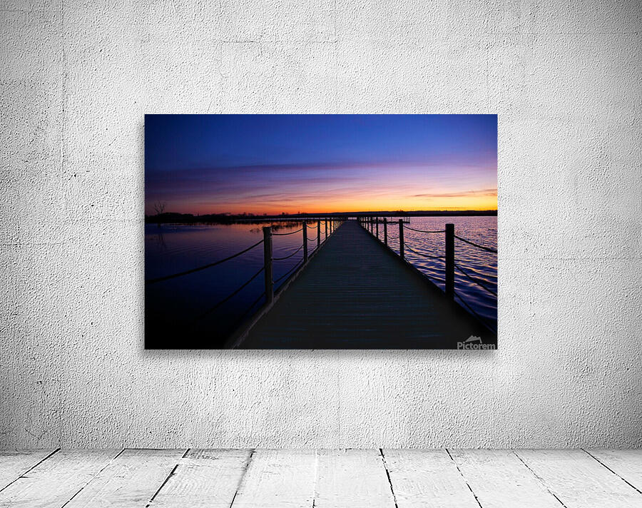 Pier Sunrise Wall Preview
