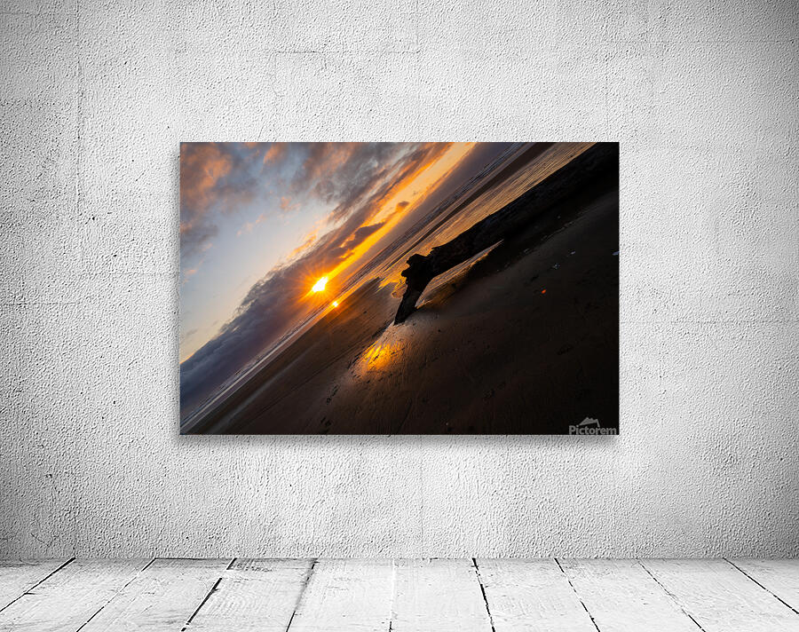 California Beach Sunset Wall Preview