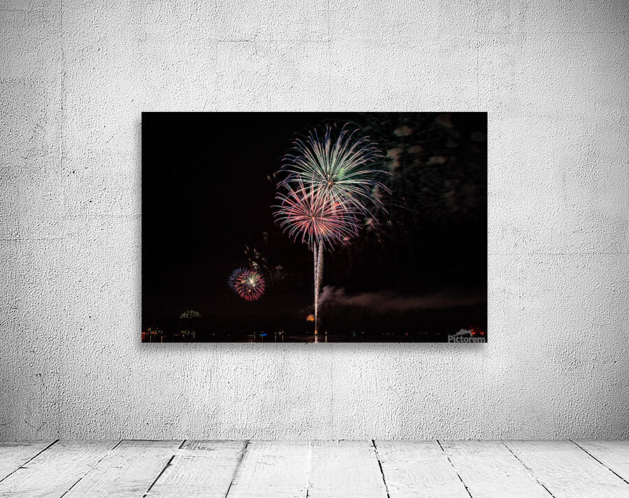 Fireworks Over Beaver Lake by Adel B Korkor