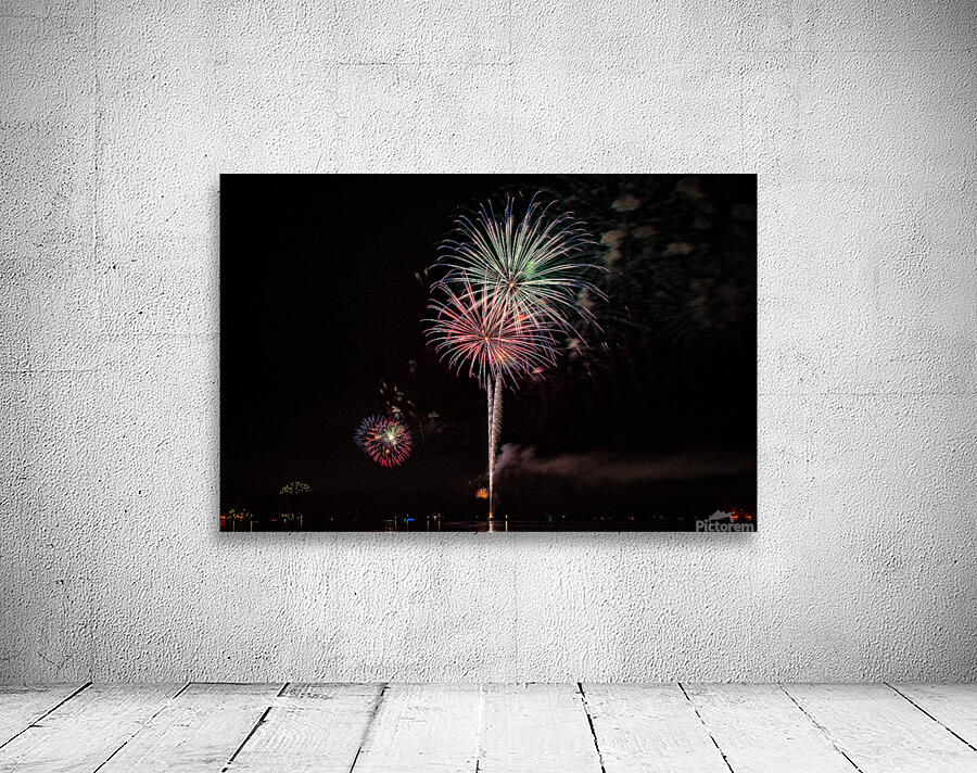 Fireworks Over Beaver Lake by Adel B Korkor