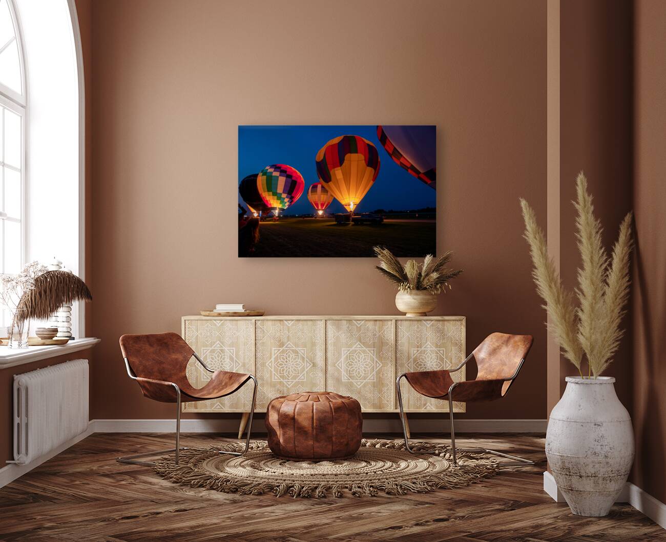 Hot Air Balloons at EAA AirVenture Oshkosh Reproduction