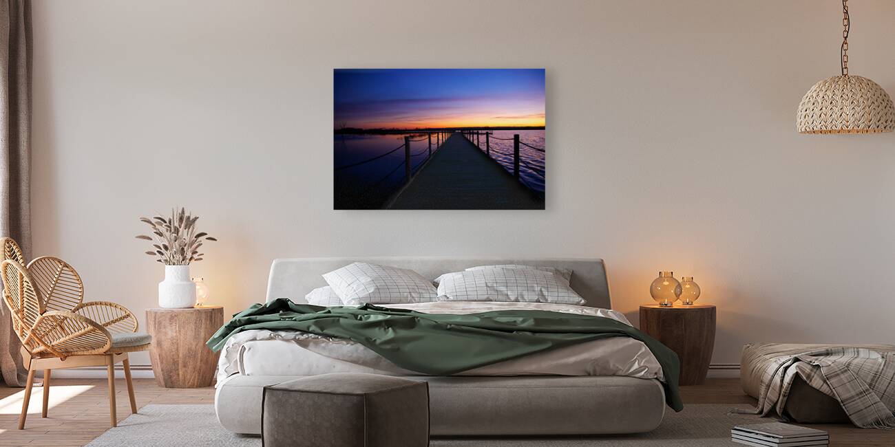 Pier Sunrise Reproduction