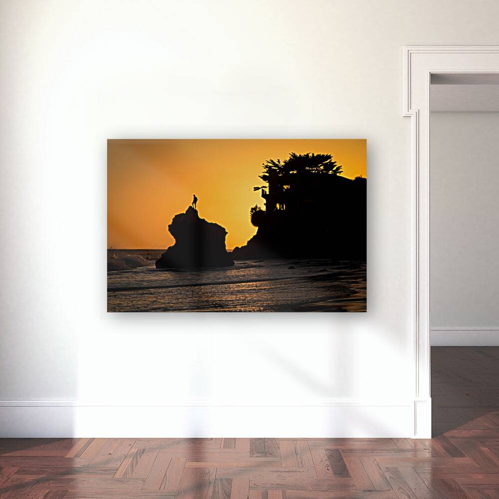 Triumph at Malibu Beach California Reproduction