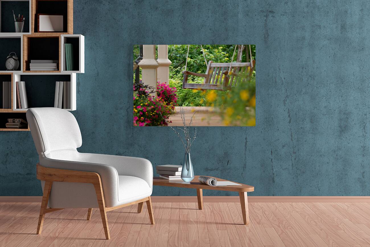 Front Porch in the Spring Reproduction