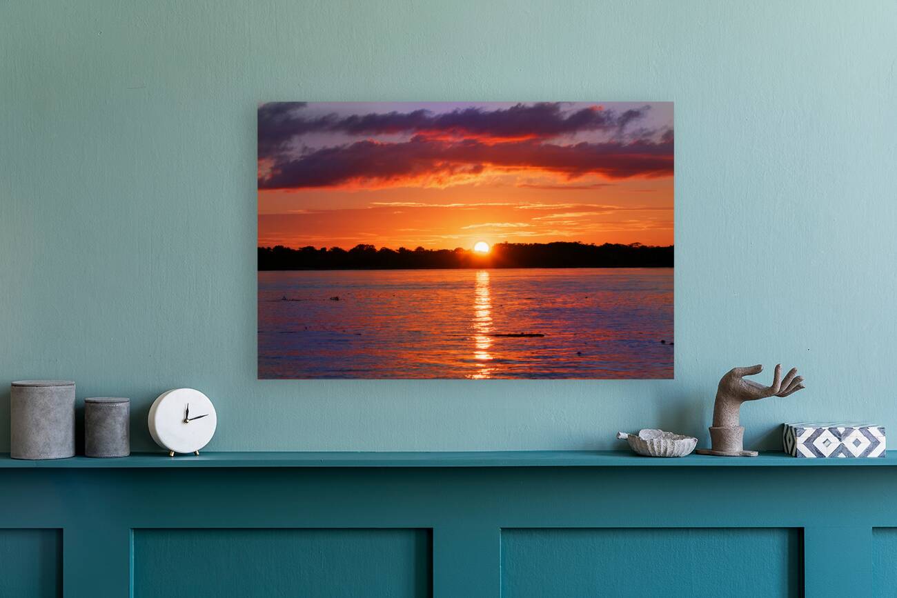 Amazon Sunset Reproduction