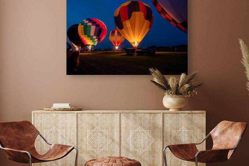 Hot Air Balloons at EAA AirVenture Oshkosh by Adel B Korkor
