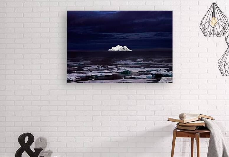 Iceberg in the Midnight Summer by Adel B Korkor