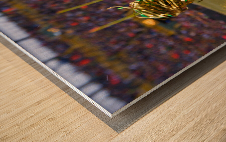 Sundays In Green Bay Wood print