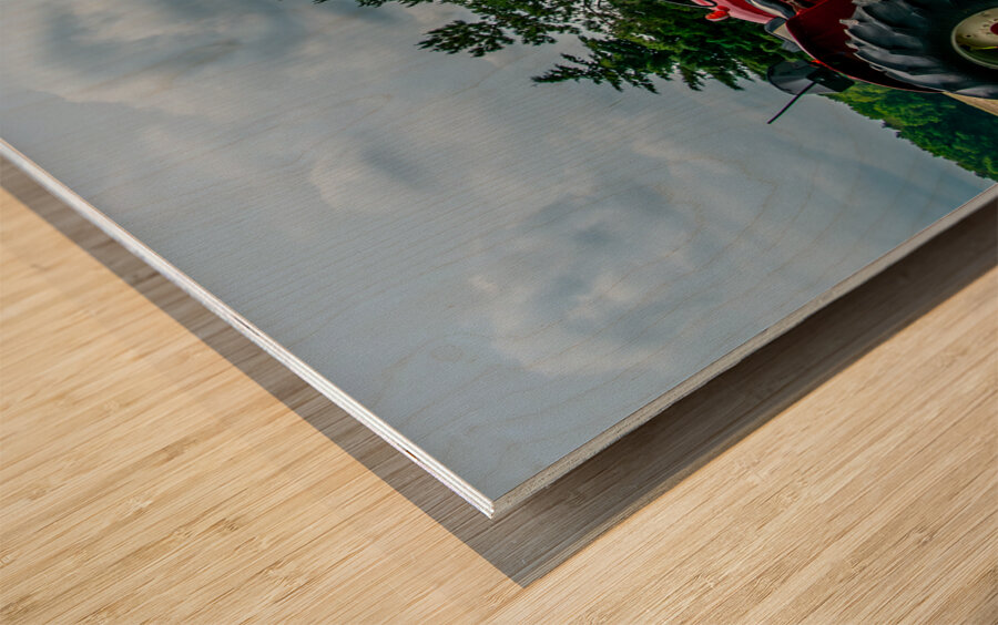 Classic Tractors Wood print